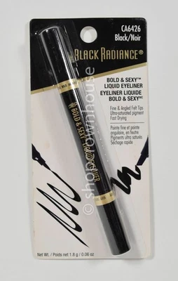 Black Radiance Bold & Sexy Liquid Eyeliner CA6426 BLACK - Image 1 of 2