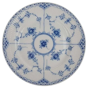 Kuchenteller Dessertteller Royal Copenhagen Musselmalet Halbspitze - Bild 1 von 6