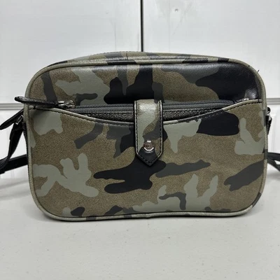 Camuflaje G.I.L.I. Bolso Bandolera Militar de Cuero Cartera Correa Ajustable Nuevo  Foto 1 de 4