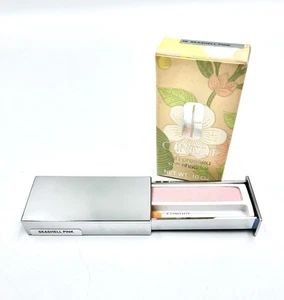 VTG CLINIQUE Soft Pressed Eye Shadow SEASHELL PINK  .10 OZ  / RARE Discontinued - Picture 1 of 4