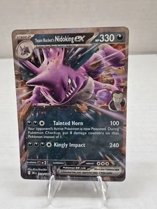 Team Rocket's Nidoking ex 119/182 - Sv10: Destined Rivals Holo Pokémon-Free Ship - Picture 1 of 3