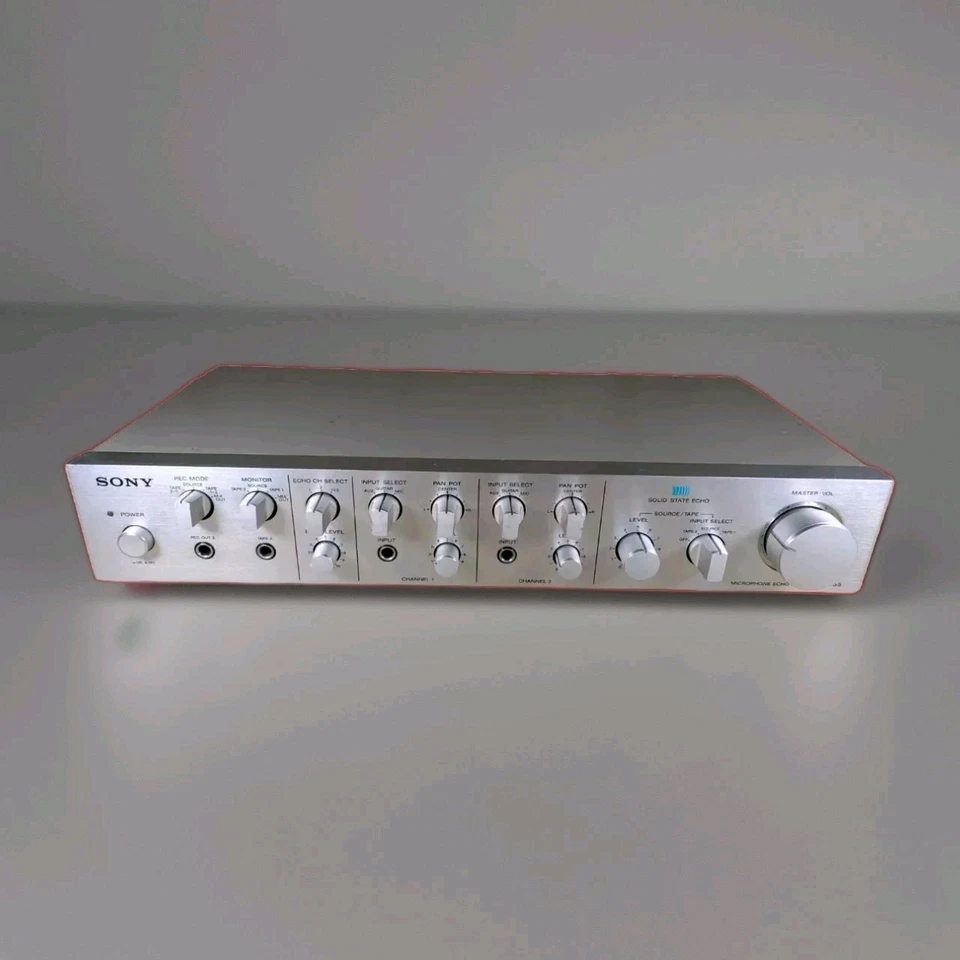 Sony MX-555 Microphone Echo Mixer - Vintage 80's - Image 1 of 4