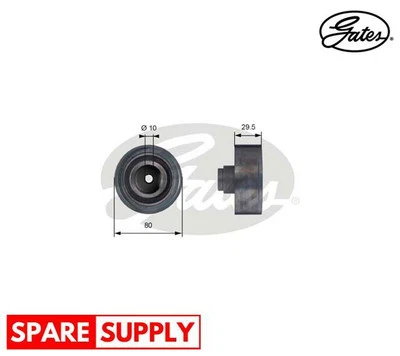 DEFLECTION/GUIDE PULLEY, TIMING BELT FOR AUDI SEAT SKODA GATES T42050 - Image 1 of 4
