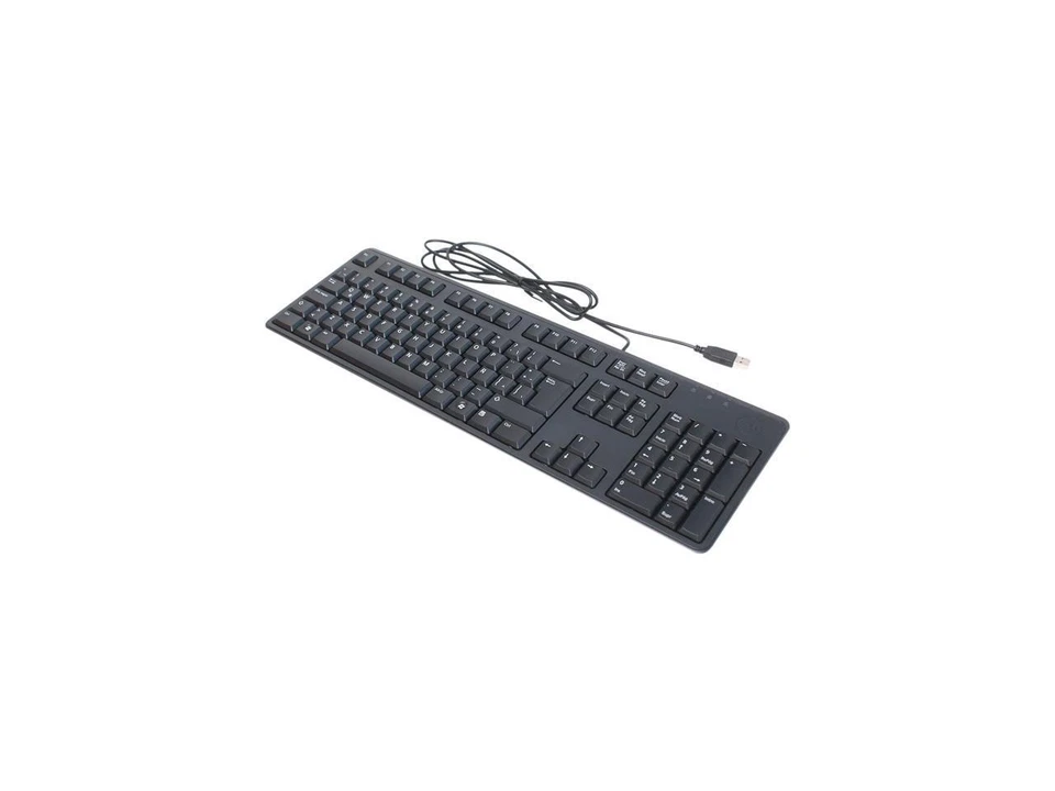 DELL USB 104 Quiet Key Keyboard 0R4JW 104 Normal Keys USB Keyboard - Image 1 of 1