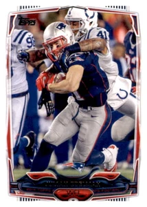 2014 Topps Julian Edelman NFL PWE Base Card Patriots #148 - Picture 1 of 2