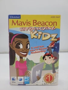 Mavis Beacon Keyboarding Kidz PC MAC CD-ROM Windows 7 XP Vista (Free shipping) - Afbeelding 1 van 3