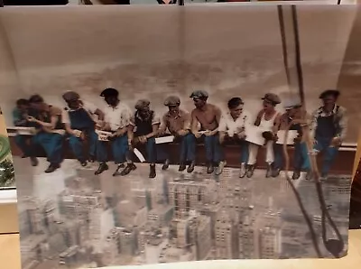 "Lunch Atop A Skyscraper"-3D  Hologram Print - Image 1 of 4