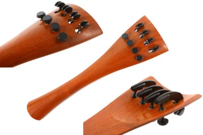 4/4 Pernambuco Cello Tailpiece Build-in Fine Tuners 4/4 Cello Parts Accessories - Image 1 of 4