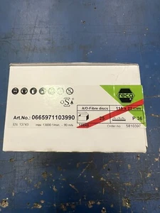 Reca Faser Schleifscheiben 115x 22 mm (25er-Pack) - 36er-Körnung - Bild 1 von 3