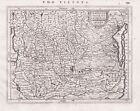 Werona Wenecja Venezia Wenecja Padwa Padwa Włochy mapa Mercator 1651