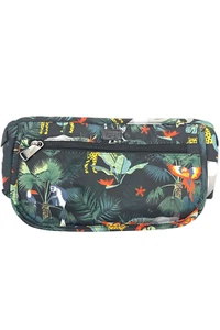 Estuche de cosméticos Lug East/West parasail vida silvestre negro - Imagen 1 de 3