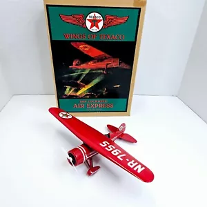 Wings Of Texico First Plane 1929 Lockheed Air Express 1sth in Series Ertl Bank - Picture 1 of 18