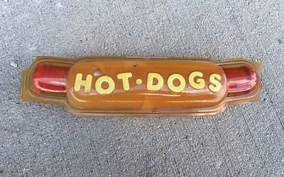 Uni Hot Dogs Vintage BMX Freestyle Grips - Orange - Image 1 of 3