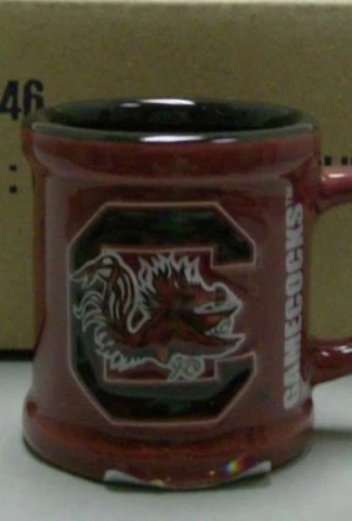 South Carolina GameCocks NCAA Mug Shot Set Of 6 Free Shipping Cover