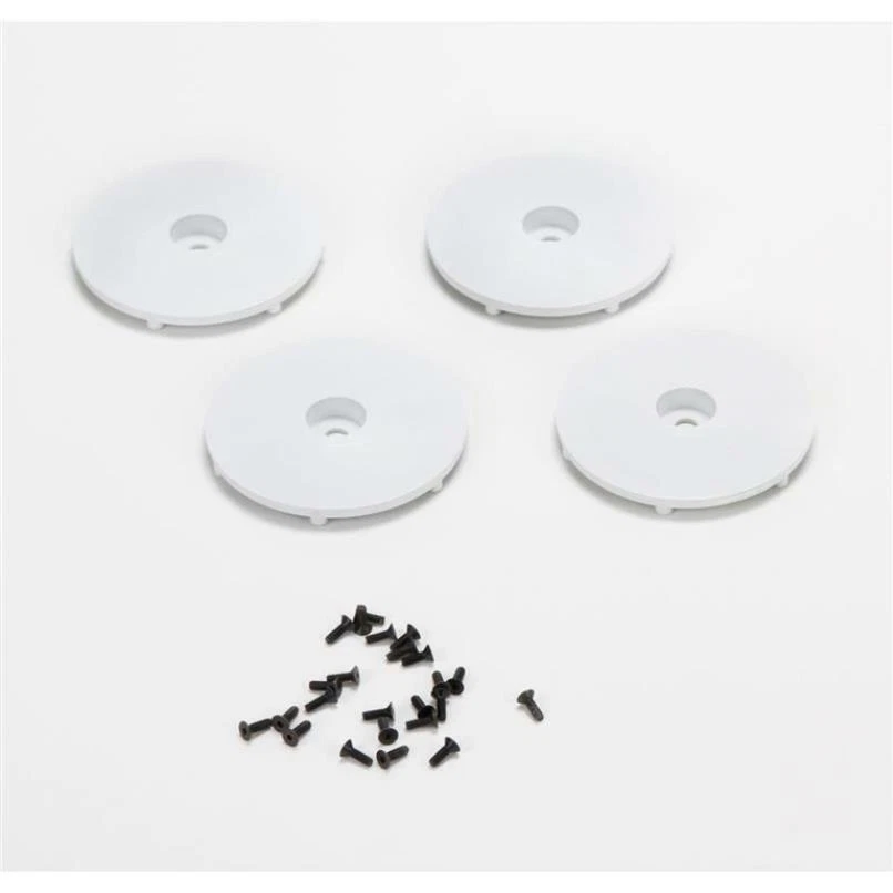 TLR TLR43007 22SCT/2.0: Wheel Disk FL Weiss m. Schrauben (4) - Bild 1 von 1