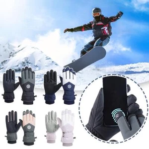 Waterproof Winter Ski Snowy Snowboarding Gloves Thermal Women Gloves Men + N2J2 - Bild 1 von 25