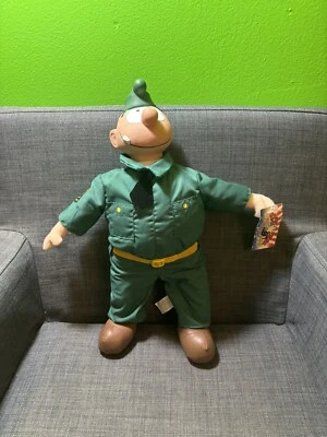 Nuevo Con Etiqueta Escarabajo Bailey Sarge Camuflaje Plástico Cabeza Movimientos Soldado Peluche 15" Foto 1 de 4