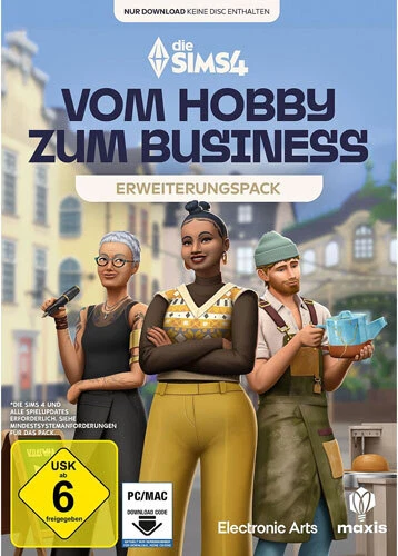 PC Computer Spiel Die Sims 4 Addon Vom Hobby zum Business NEU NEW 55 - Bild 1 von 1
