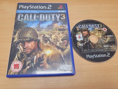 Call of Duty 3 COD PlayStation 2 PS2 PAL UK GOOD Condition (NM) COD - Image 1 of 4