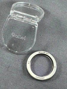 Rollei R0 H1 UV Filter -0 f/ 16S Subminiature w/ Case Made in Germany - Picture 1 of 9