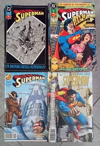 SUPERMAN LOTTO FUMETTI DA 1 A 124 USATI DC COMICS PLAYPRESS USATI 1994 /1999 - Imagen 1 de 3
