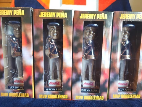 Jeremy Pena Houston Astros 2022 World Series MVP Bobblehead SGA 4/1/23 Cover