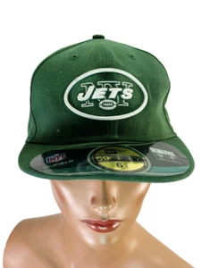 New Era New York Jets On Field 59Fifty Game Cap, Hunter Green, 6 3/4 (53.9cm) - Picture 1 of 12