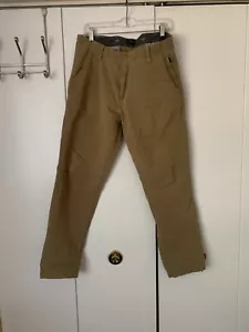 Dockers Mens 34x 30 Brown Khaki Slim Tapered Fit Chino Pants - Picture 1 of 6