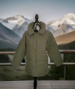 Chaqueta acolchada de manga larga Bass Outdoor verde liquen profundo talla XL - Imagen 1 de 7