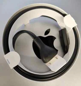 OEM APPLE BLACK 2 PRONG AC POWER CORD Mac mini 2018 M1 2020 M2 PRO 2023 A2816 - Picture 1 of 9