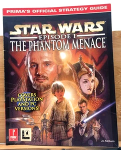 STAR WARS EPISODE 1 THE PHANTOM MENACE PRIMA'S OFFICIAL STRATEGY GUIDE - Picture 1 of 2