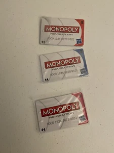 Monopoly Revolution Replacement 6 Bank Cards NEW - Picture 1 of 1