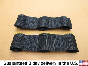 JCB BACKHOE - DOOR CHECK STRAP 7 1/2" x 2", SET OF 2 PCS. - Picture 1 of 1