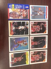 Michael Jordan Chicago Bulls HOF Lot of 8 Cards