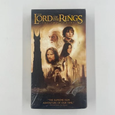 New Lord of the Rings The Two Towers VHS Cassette Tape - Image 1 of 4
