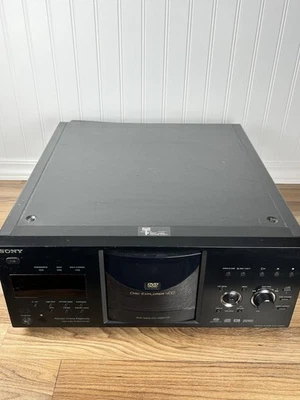 *PARTS/REPAIR* Sony DVP-CX985V Explorer DVD CD 400 Disc Carousel Player NoRemote - Image 1 of 4