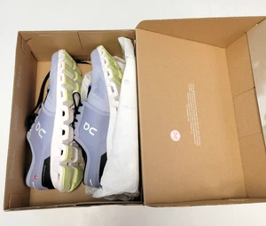 150 $ neu On Cloud X 3 Mesh Damenschuhe 10,5 EU 42,5 blau Nimbus weiß Spitze vorne - Bild 1 von 10