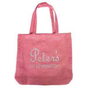 NEW Peter's Peter's of Kensington Jute Bag - Picture 1 of 2
