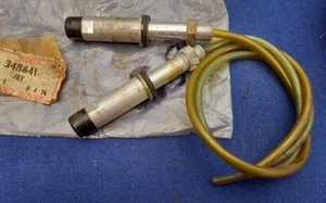 2x Original Land Rover Serie 2, 2a & 3 Scheibenwaschdüse/Düse NOS - 348641 - Bild 1 von 3