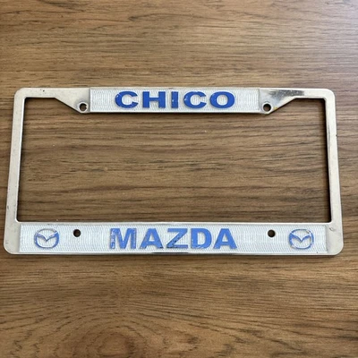 Chico California MAZDA CA Vintage Tocador Placa Etiqueta Marco Logo De Colección Foto 1 de 4