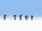 NOCH - Feuerwehrleute mit Leitern - 1/87 - NOC15021