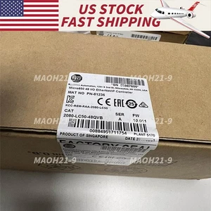 Controlador I/P Ethernet Micro850 1 pieza Allen Bradley 2080-LC50-48QVB NUEVO - Imagen 1 de 4