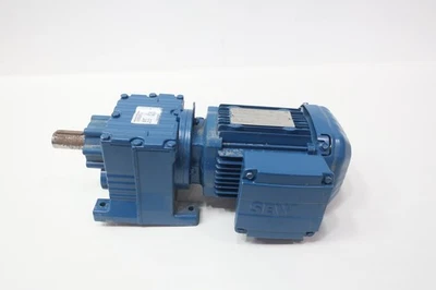 Sew Eurodrive R27DRS71M4 Gearmotor 3/4hp 35rpm 3ph 230/460v-ac - Image 1 of 4