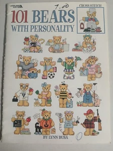 101 Bears with Personality by Lynn Busa---Leisure Arts 1999 - Picture 1 of 5