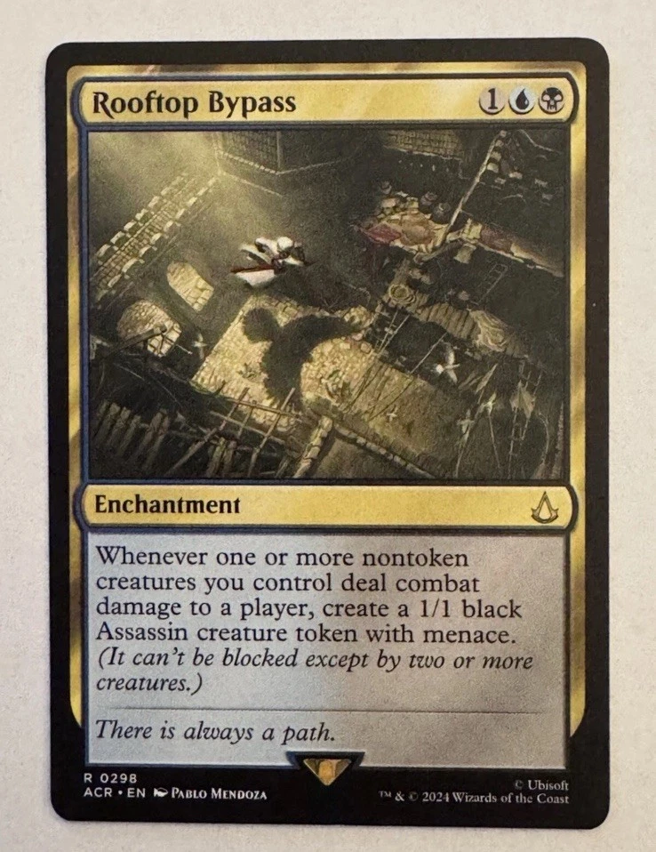 Rooftop Bypass #298 MTG Assassin's Creed Magic ACR - Image 1 of 1