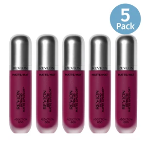 Revlon Ultra HD Matte Lipcolor Addiction 0.2 oz 5 Pack New - Picture 1 of 1