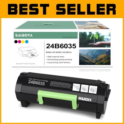 High Yield Toner Cartridge Replacement for Lexmark M1145/XM1145 - 16,000 Pages - Image 1 of 4