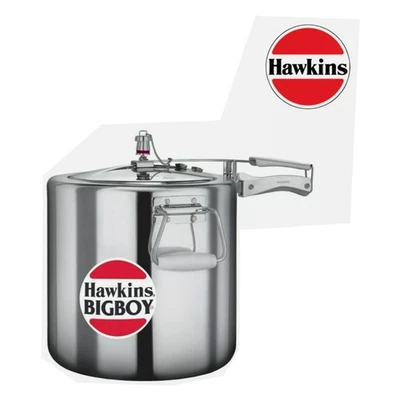22 Litre Hawkins Big Boy Aluminium Pressure Cooker – Commercial Pressure Cooker - Image 1 of 4