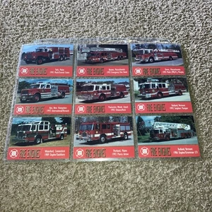 Fire Engines Series Cards lot - Picture 1 of 2