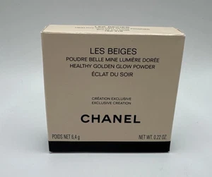 Chanel LES BEIGES Healthy Golden Glow Powder Duo ~ ECLAT DU SOIR ~ Summer 2025 - Picture 1 of 5